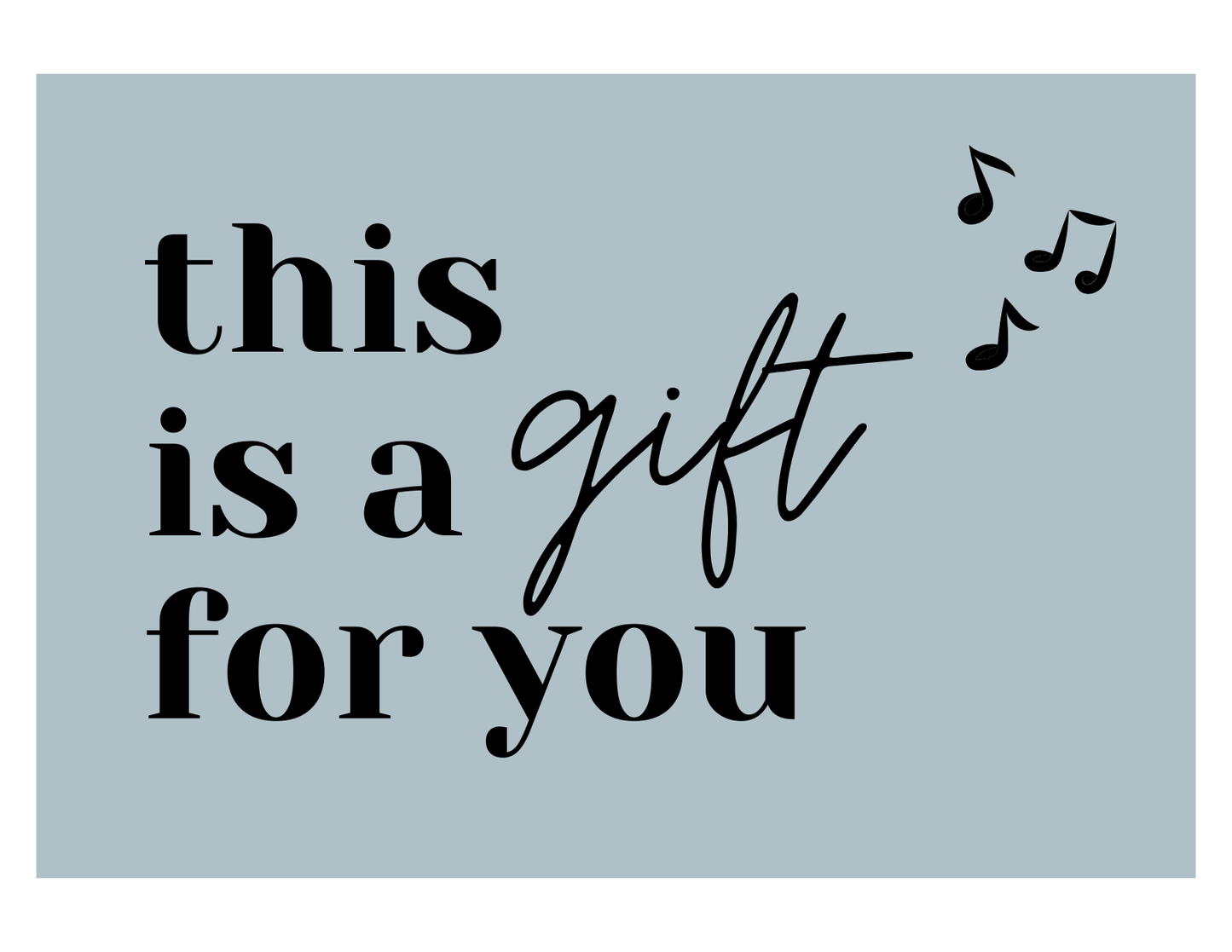 Little Notes Music E-Gift Card