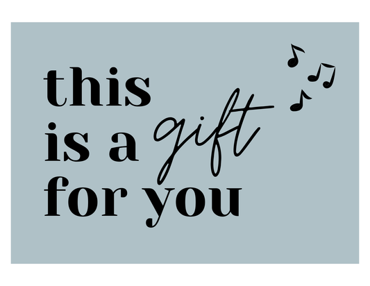 Little Notes Music E-Gift Card
